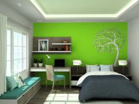 Sắc xanh từ cây cỏ thiên nhiên đất trời mang đến cảm giác tươi mới cho thiết kế nhà ở.