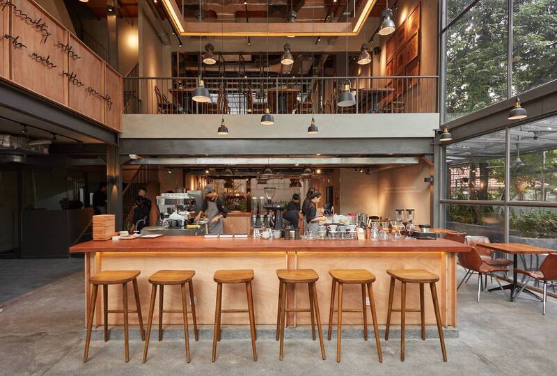 Thiết kế quán cafe bình dân nhiều tầng